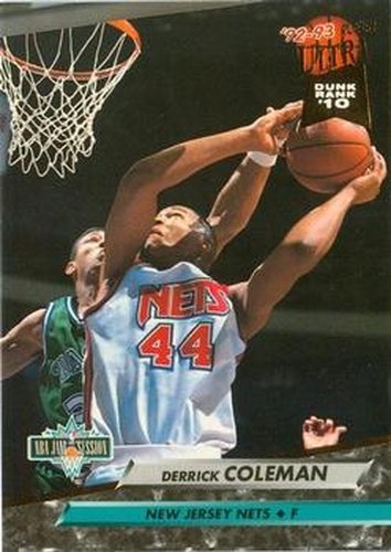 #210 Derrick Coleman - New Jersey Nets - 1992-93 Ultra Basketball