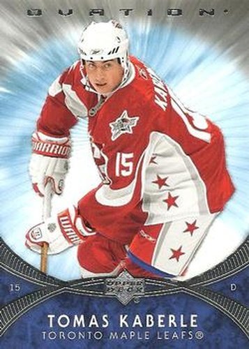 #210 Tomas Kaberle - Tomas Kaberle - 2007-08 Upper Deck Ovation Hockey