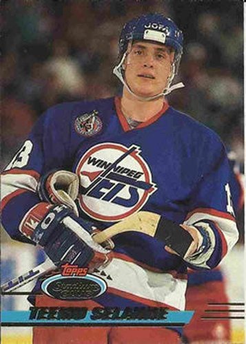 #210 Teemu Selanne - Winnipeg Jets - 1993-94 Stadium Club Hockey