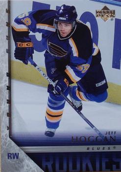 #210 Jeff Hoggan - St. Louis Blues - 2005-06 Upper Deck Hockey