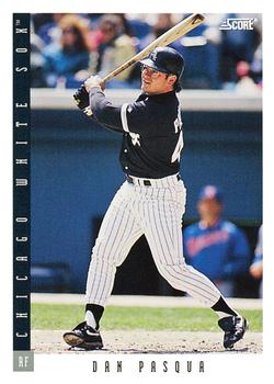 #210 Dan Pasqua - Chicago White Sox - 1993 Score Baseball