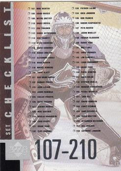 #210 Patrick Roy - Colorado Avalanche - 1997-98 Upper Deck Hockey