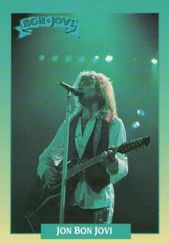 #210 Jon Bon Jovi - 1991 Brockum Rock Cards