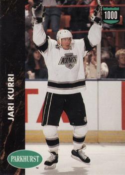 #210 Jari Kurri - Los Angeles Kings - 1991-92 Parkhurst Hockey
