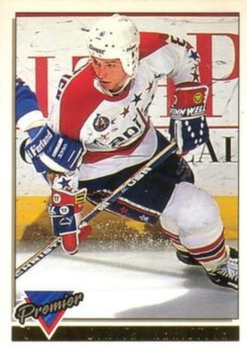 #210 Dmitri Khristich - Washington Capitals - 1993-94 O-Pee-Chee Premier Hockey - Gold