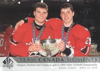 #210 Cody Hodgson / Matt Duchene - Canada - 2012-13 SP Authentic Hockey