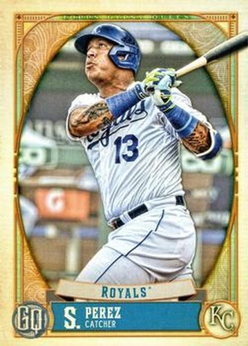 #210 Salvador Perez - Kansas City Royals - 2021 Topps Gypsy Queen Baseball