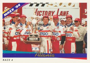 #210 Atlanta - Morgan Shepherd w/ Crew - Wood Brothers Racing - 1994 Maxx Racing