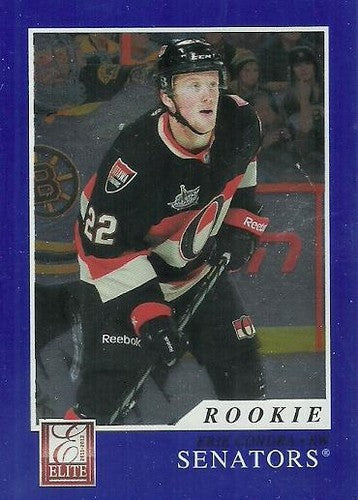 #210 Erik Condra - Ottawa Senators - 2011-12 Panini Elite Hockey