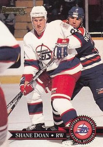 #210 Shane Doan - Winnipeg Jets - 1995-96 Donruss Hockey