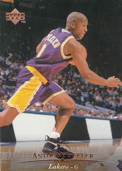 #210 Anthony Peeler - Los Angeles Lakers - 1995-96 Upper Deck Basketball