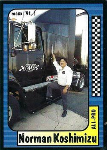#210 Norman Koshimizu - Robert Yates Racing - 1991 Maxx Racing