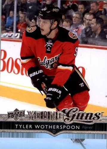 #210 Tyler Wotherspoon - Calgary Flames - 2014-15 Upper Deck Hockey