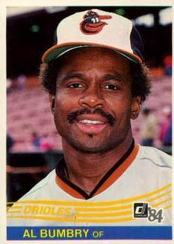#210 Al Bumbry - Baltimore Orioles - 1984 Donruss Baseball