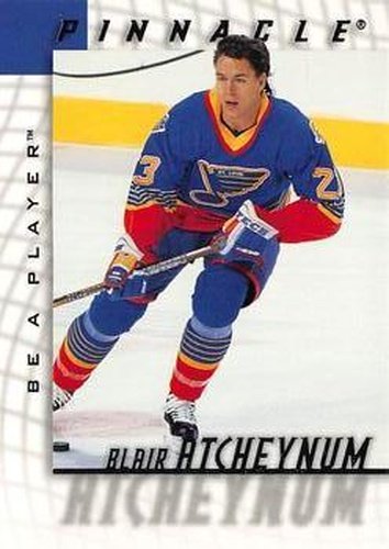 #210 Blair Atcheynum - St. Louis Blues - 1997-98 Pinnacle Be a Player Hockey