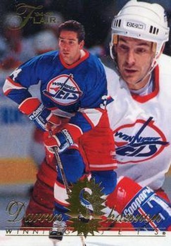 #210 Darrin Shannon - Winnipeg Jets - 1994-95 Flair Hockey