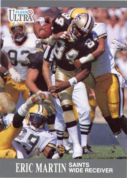 #210 Eric Martin - New Orleans Saints - 1991 Ultra Football