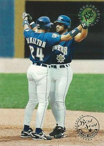 #210 Greg Vaughn - Milwaukee Brewers - 1995 Stadium Club Baseball