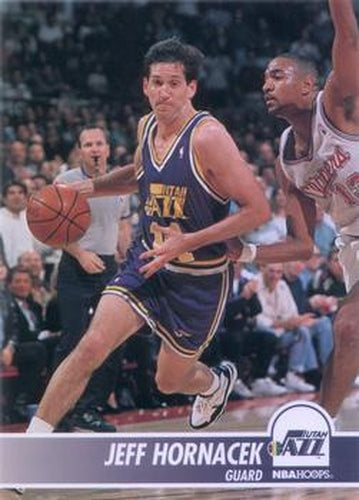 #210 Jeff Hornacek - Utah Jazz - 1994-95 Hoops Basketball