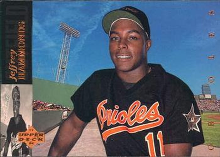 #210 Jeffrey Hammonds - Baltimore Orioles - 1994 Upper Deck Baseball