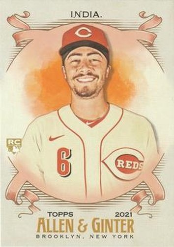 #210 Jonathan India - Cincinnati Reds - 2021 Topps Allen & Ginter Baseball