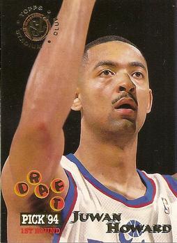 #210 Juwan Howard - Washington Bullets - 1994-95 Stadium Club Basketball