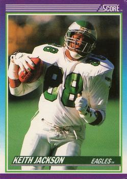 #210 Keith Jackson - Philadelphia Eagles - 1990 Score Football