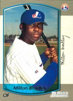 #210 Milton Bradley - Montreal Expos - 2000 Bowman Baseball