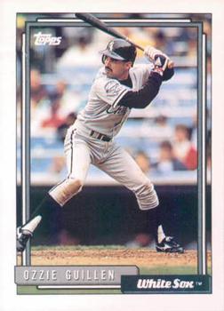 #210 Ozzie Guillen - Chicago White Sox - 1992 Topps Baseball