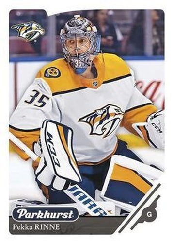 #210 Pekka Rinne - Nashville Predators - 2018-19 Parkhurst Hockey