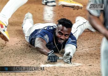 #210 Randy Arozarena - Tampa Bay Rays - 2021 Stadium Club Baseball
