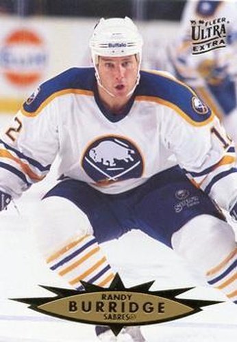 #210 Randy Burridge - Buffalo Sabres - 1995-96 Ultra Hockey