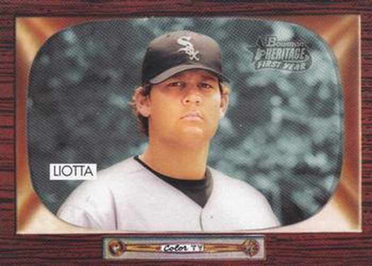 #210 Ray Liotta - Chicago White Sox - 2004 Bowman Heritage Baseball