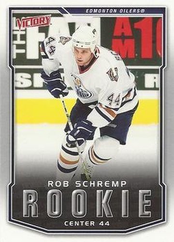 #210 Rob Schremp - Edmonton Oilers - 2007-08 Upper Deck Victory Hockey
