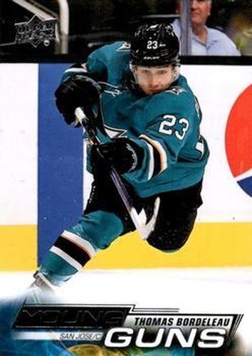 #210 Thomas Bordeleau - San Jose Sharks - 2022-23 Upper Deck Hockey