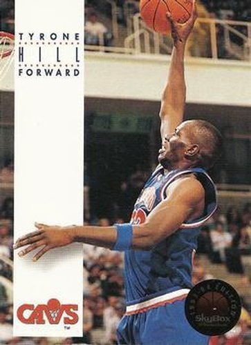 #210 Tyrone Hill - Cleveland Cavaliers - 1993-94 SkyBox Premium Basketball