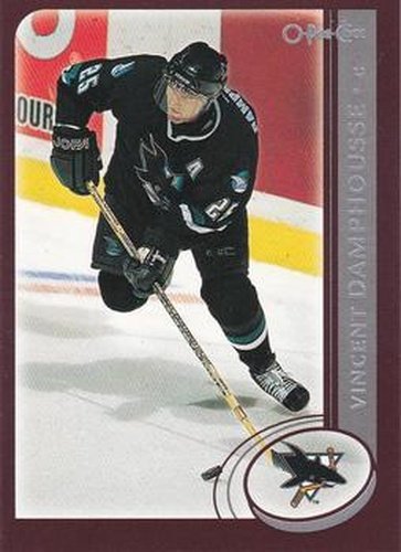 #210 Vincent Damphousse - San Jose Sharks - 2002-03 O-Pee-Chee Hockey