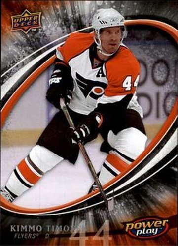 #210 Kimmo Timonen - Philadelphia Flyers - 2008-09 Upper Deck Power Play Box Set Hockey