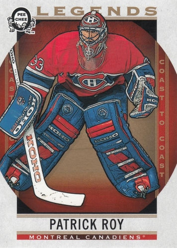 #210 Patrick Roy - Montreal Canadiens - 2018-19 O-Pee-Chee Coast to Coast Hockey