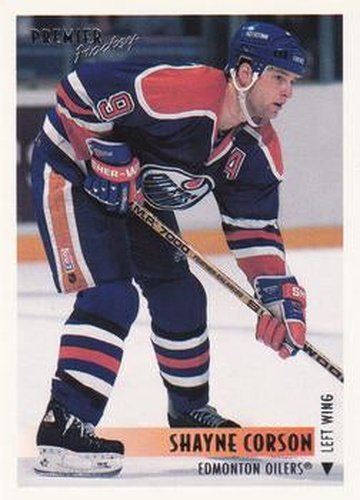 #210 Shayne Corson - Edmonton Oilers - 1994-95 O-Pee-Chee Premier Hockey