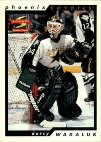 #210 Darcy Wakaluk - Phoenix Coyotes - 1996-97 Score Hockey