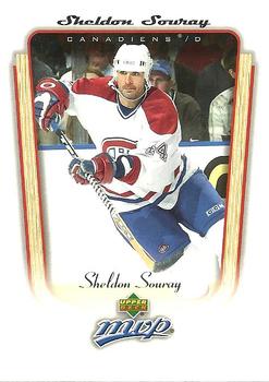 #210 Sheldon Souray - Montreal Canadiens - 2005-06 Upper Deck MVP Hockey