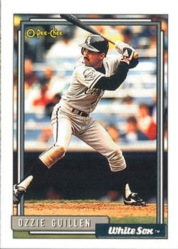 #210 Ozzie Guillen - Chicago White Sox - 1992 O-Pee-Chee Baseball