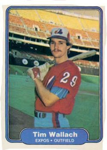 #210 Tim Wallach - Montreal Expos - 1982 Fleer Baseball