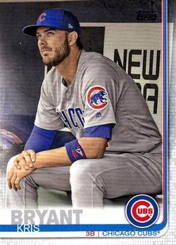 #210b Kris Bryant - Chicago Cubs - 2019 Topps Baseball
