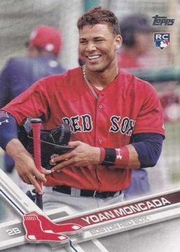 #210b Yoan Moncada - Boston Red Sox - 2017 Topps Baseball