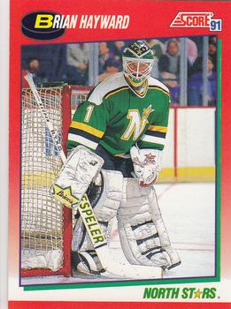 #211 Brian Hayward - Minnesota North Stars - 1991-92 Score Canadian Hockey