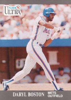 #211 Daryl Boston - New York Mets - 1991 Ultra Baseball