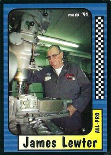 #211 James Lewter - Robert Yates Racing - 1991 Maxx Racing