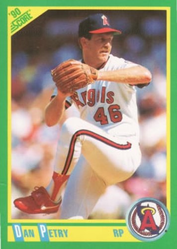 #211 Dan Petry - California Angels - 1990 Score Baseball